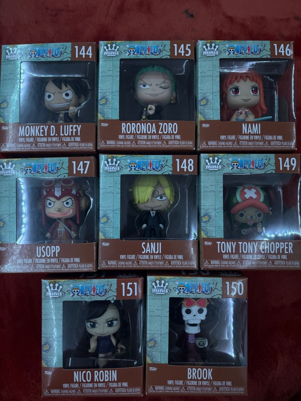 Onepiece Minis Vinyl Figure - Assorted Characters